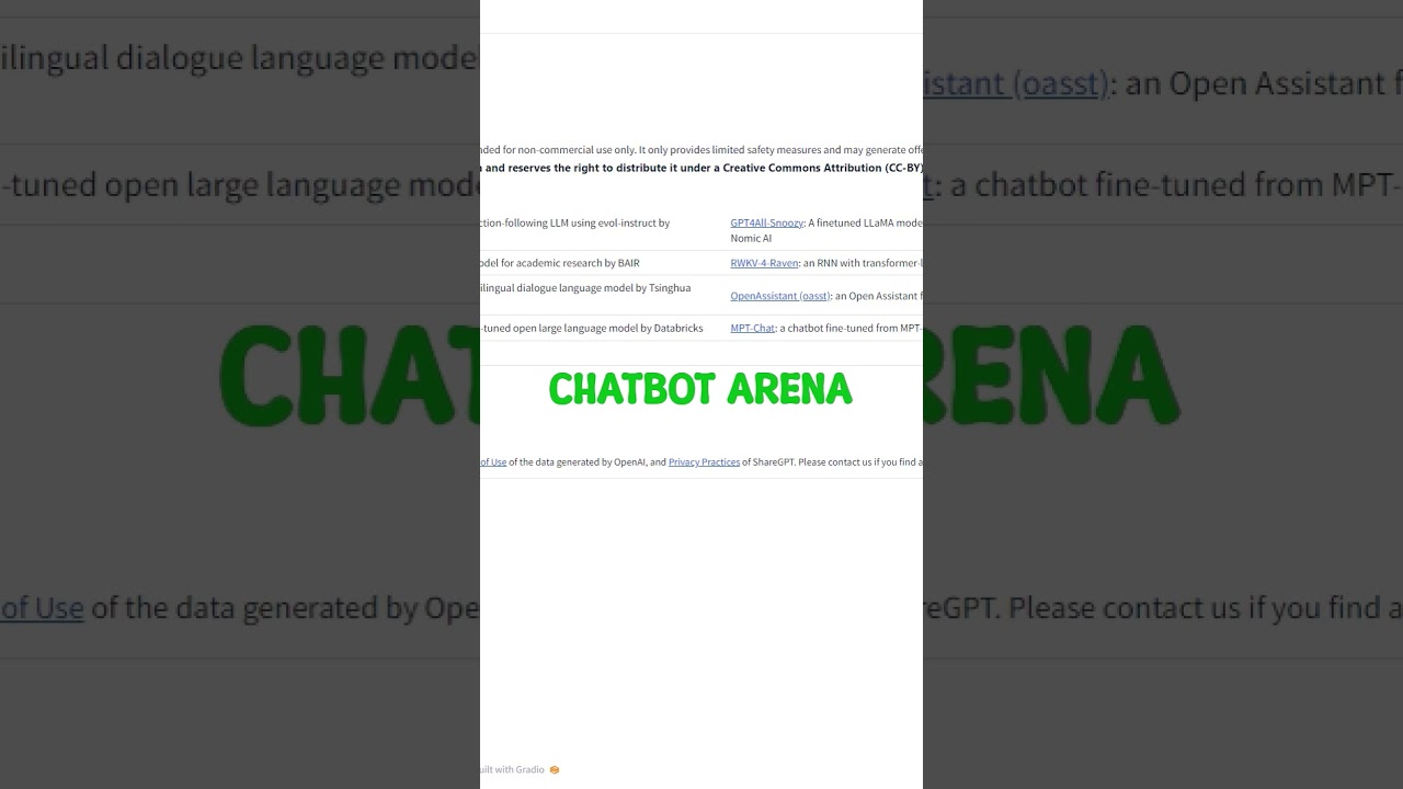 AI Tools & Chatbot Arena Overview 🤖