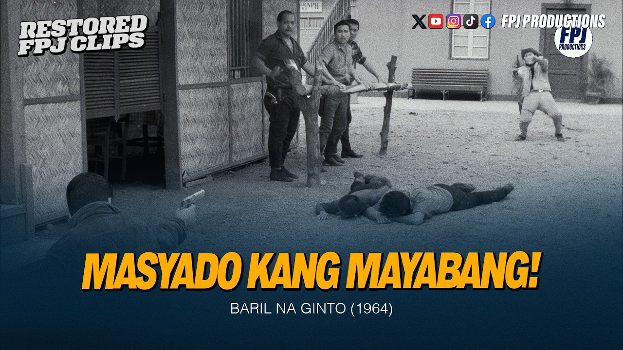 Fernando Poe Jr. Stars in the Classic Action Film 'Baril na Ginto' 🔫