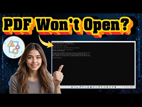How To Fix PDF Not Opening Error on Windows 10/11 - Detailed Tutorial