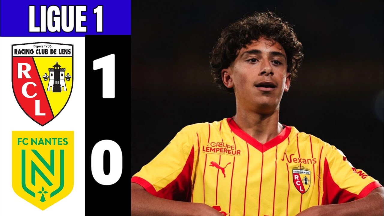 RC Lens Narrow Win Over Nantes ⚽