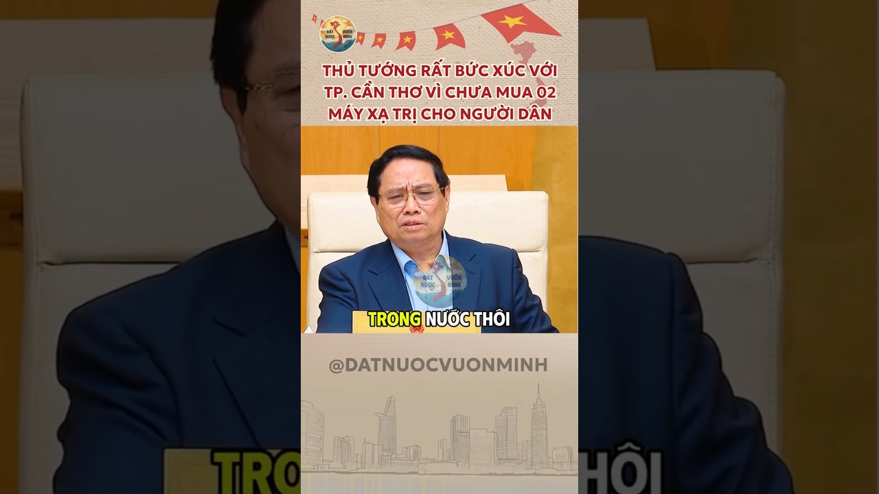 Thủ tướng Phạm Minh Chính bức xúc về máy xạ trị tại Cần Thơ