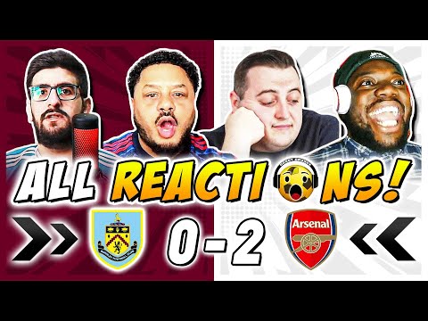 Arsenal and Rivals & Haters Fan Reactions to Burnley 0-2 Arsenal | Premier League Fan Reactions
