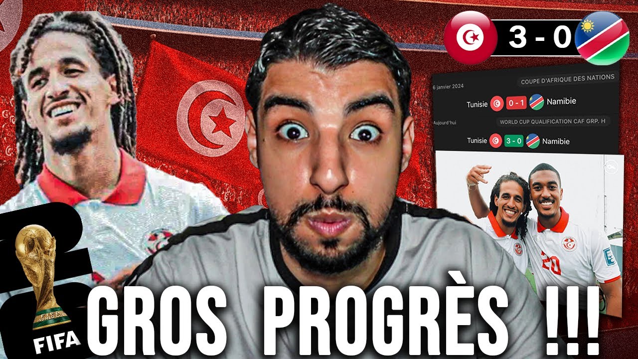 L'Équipe Africaine Qui a Le Plus Progressé ! 🔥 Analyse du Match Tunisie 3-0 Namibie
