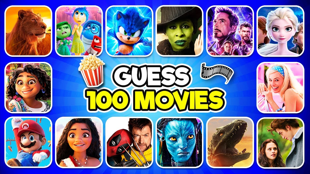 Guess the Movie by the Scene 🎬✨ 100 MOVIES CHALLENGE