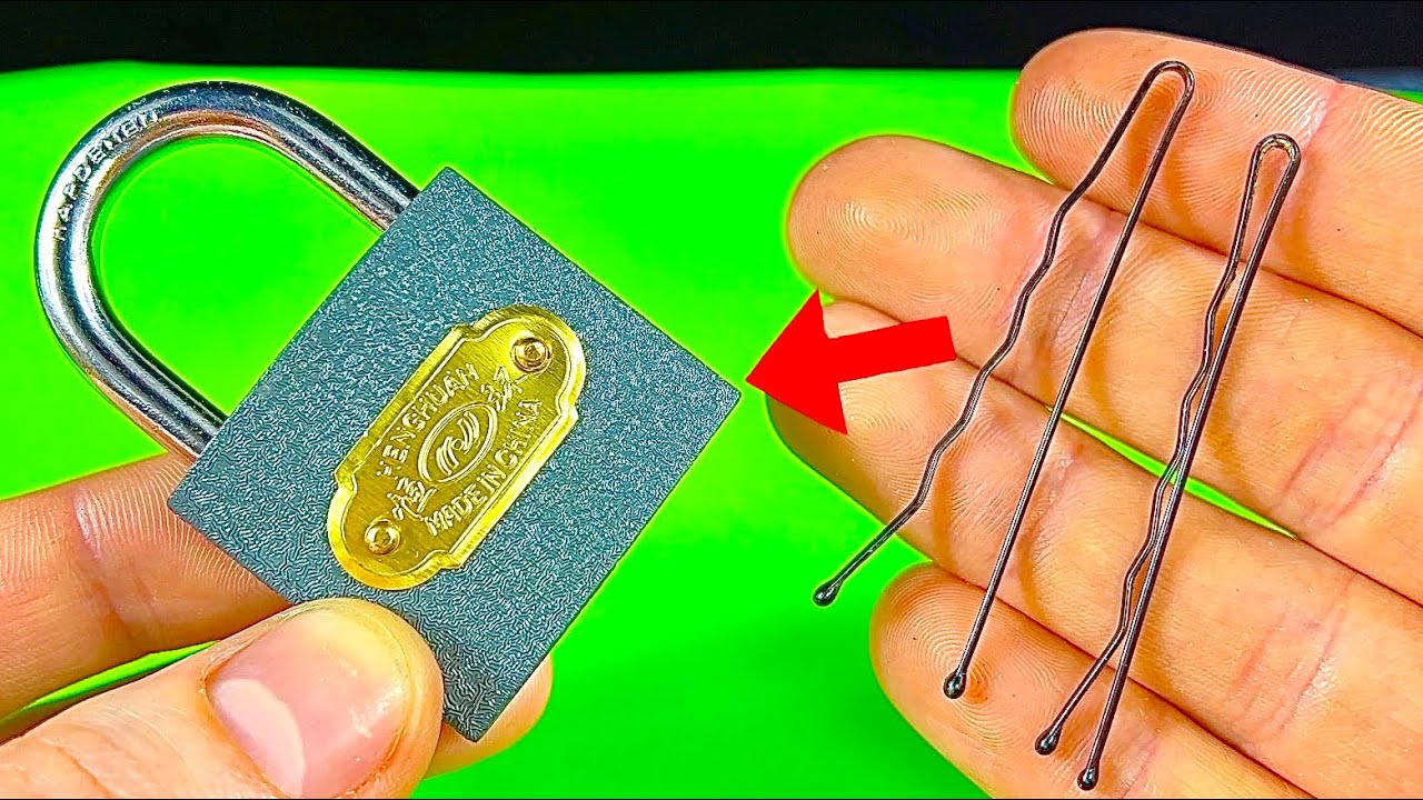 Learn How to Open Locks Using Hairpins – No Special Tools Needed 🔓