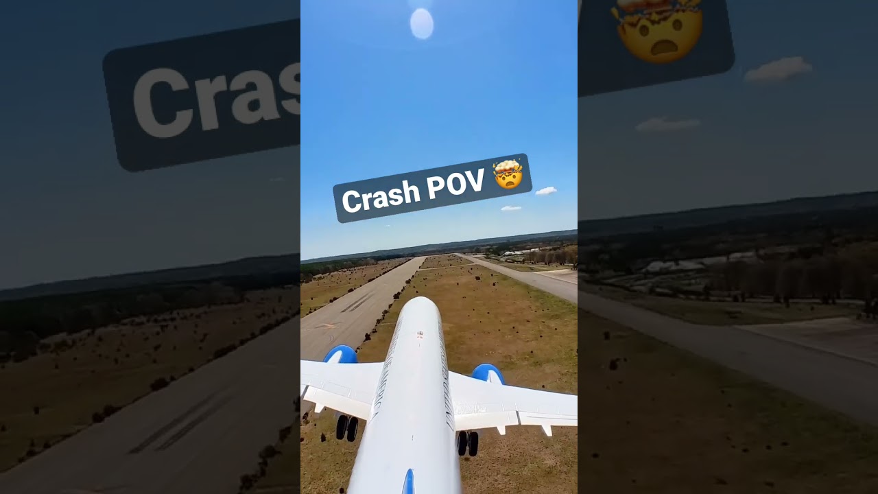 Giant Custom Airliner Crash POV βοΈπ₯