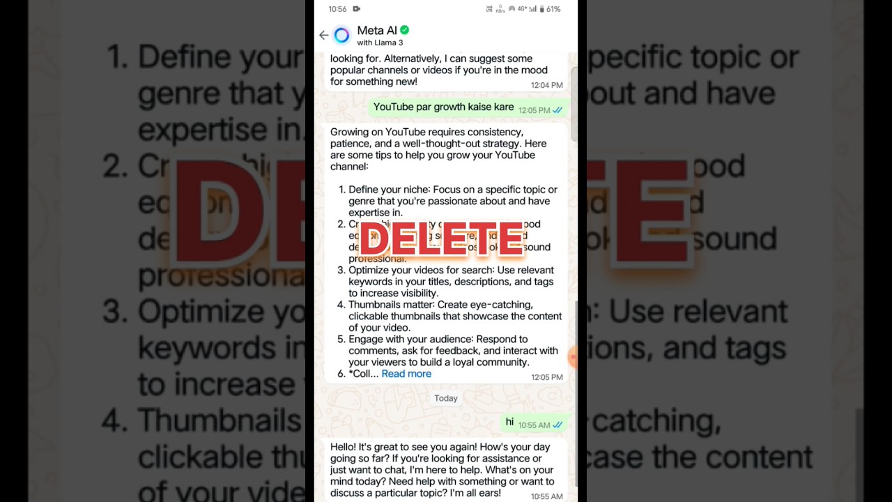 Remove Meta AI from WhatsApp | Quick Guide