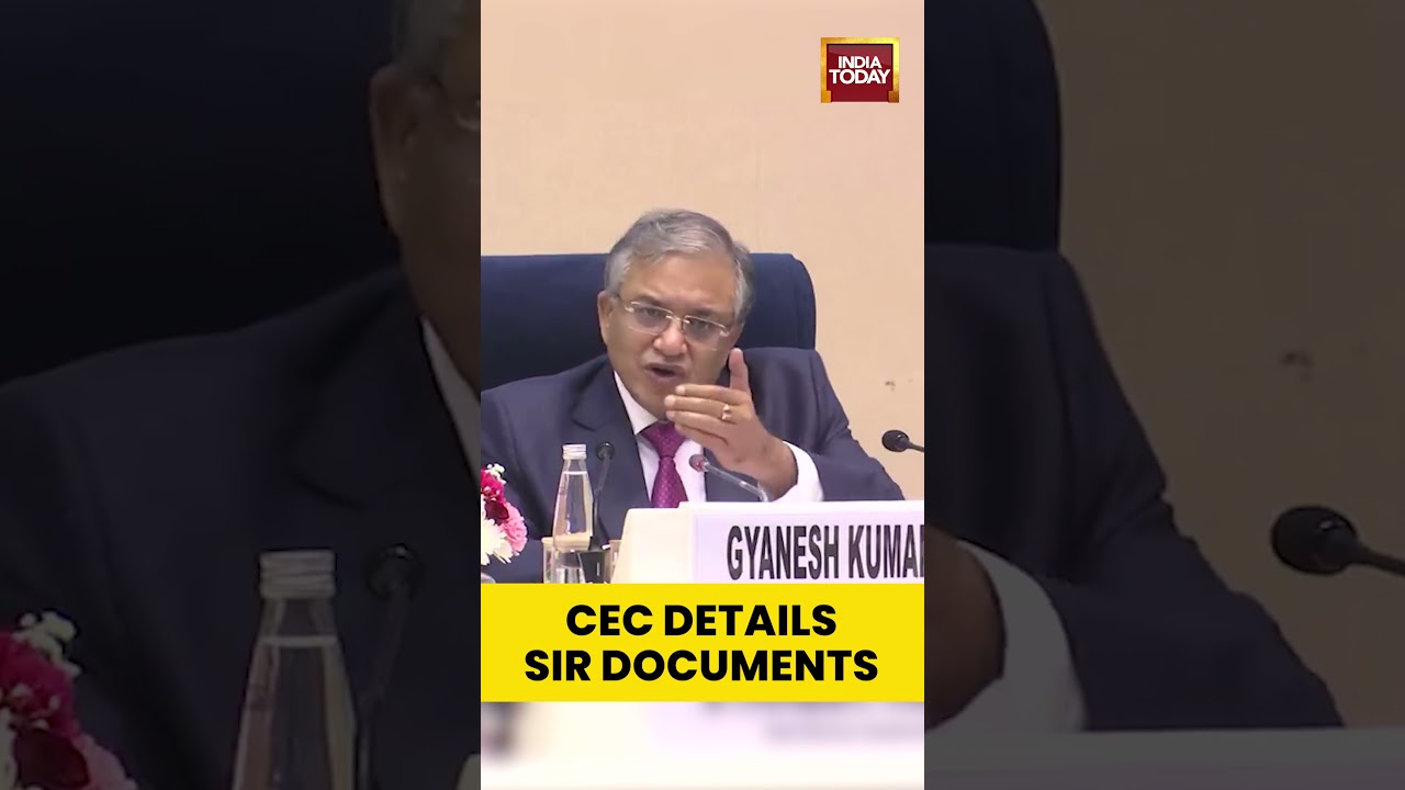 CEC Clarifies Key Documents for SIR Process 📝