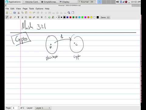 Number Theory: Private Key Cryptography