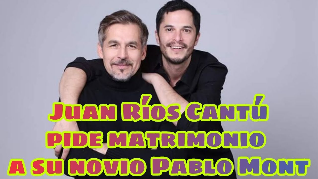 CÁPSULA: Actor Juan Ríos pide matrimonio a su novio Pablo Mont durante función de teatro