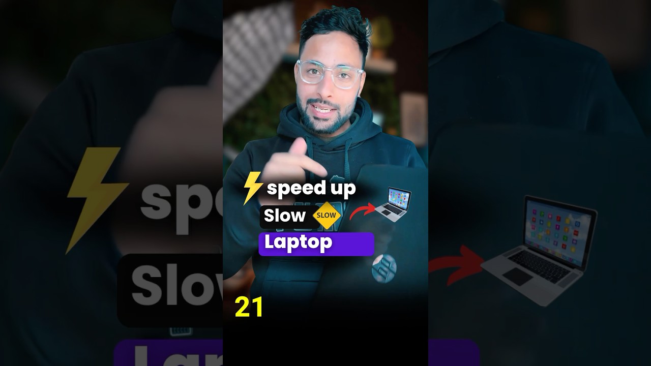 Speed Up Your Laptop Fast 🚀 | Easy Tips to Fix Slow Performance
