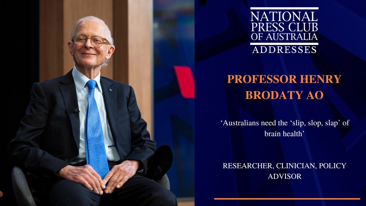 Prof. Brodaty Urges Australians to 'Slip, Slop, Slap' 🧴