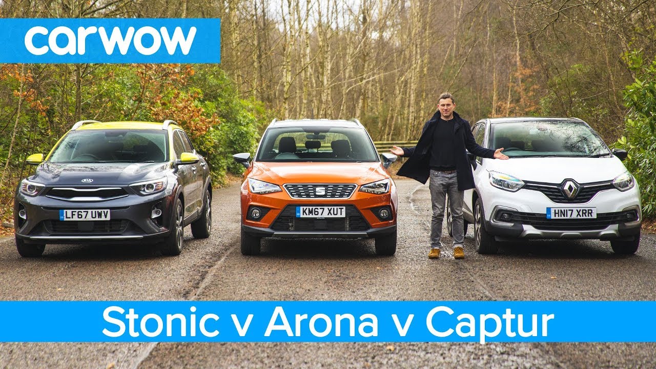 Kia Stonic vs SEAT Arona vs Renault Captur 2019 ๐