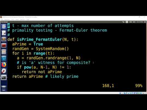 Randomized Primality Testing (Fermat-Euler theorem) - Part 4