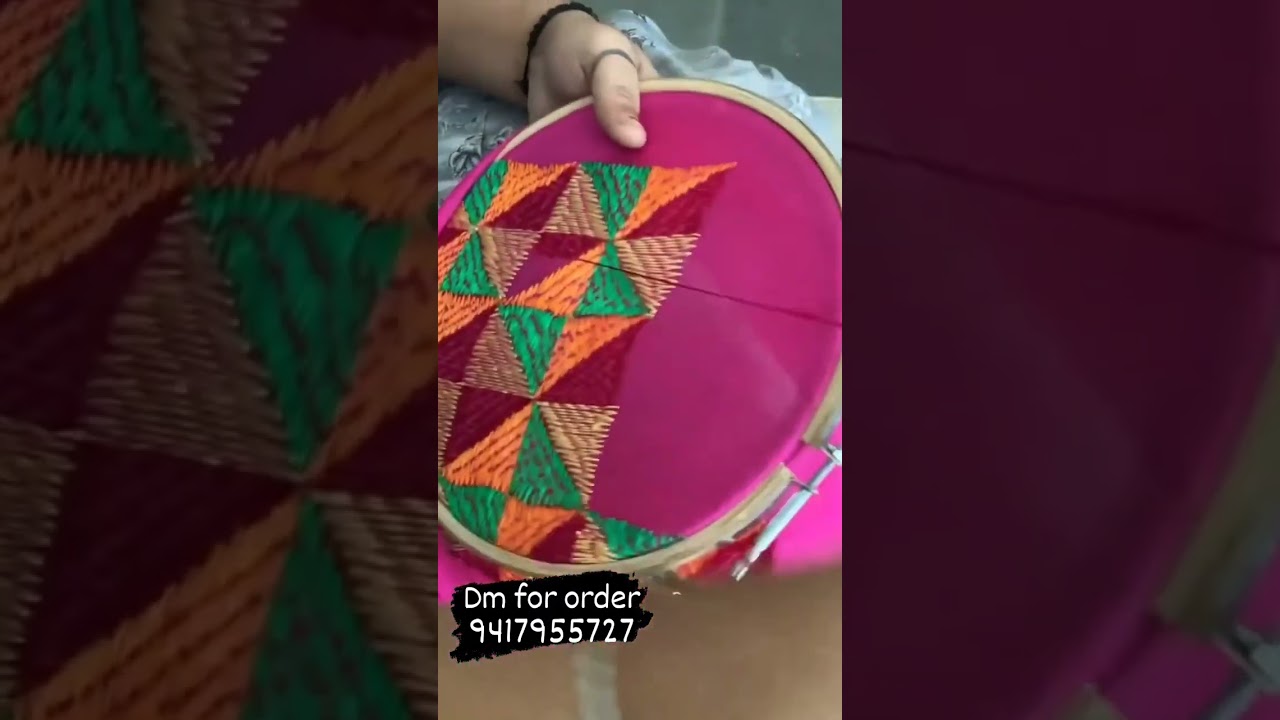 Elegant Phulkari Punjabi Suits 🌸