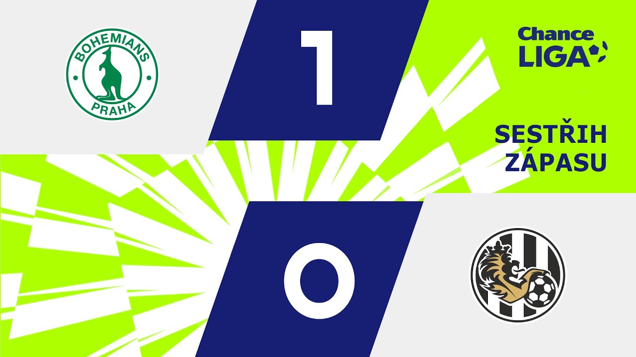 Bohemians 1905 vítězí nad Hradcem 1:0 v závěrečném zápase s důležitými momenty ⚽