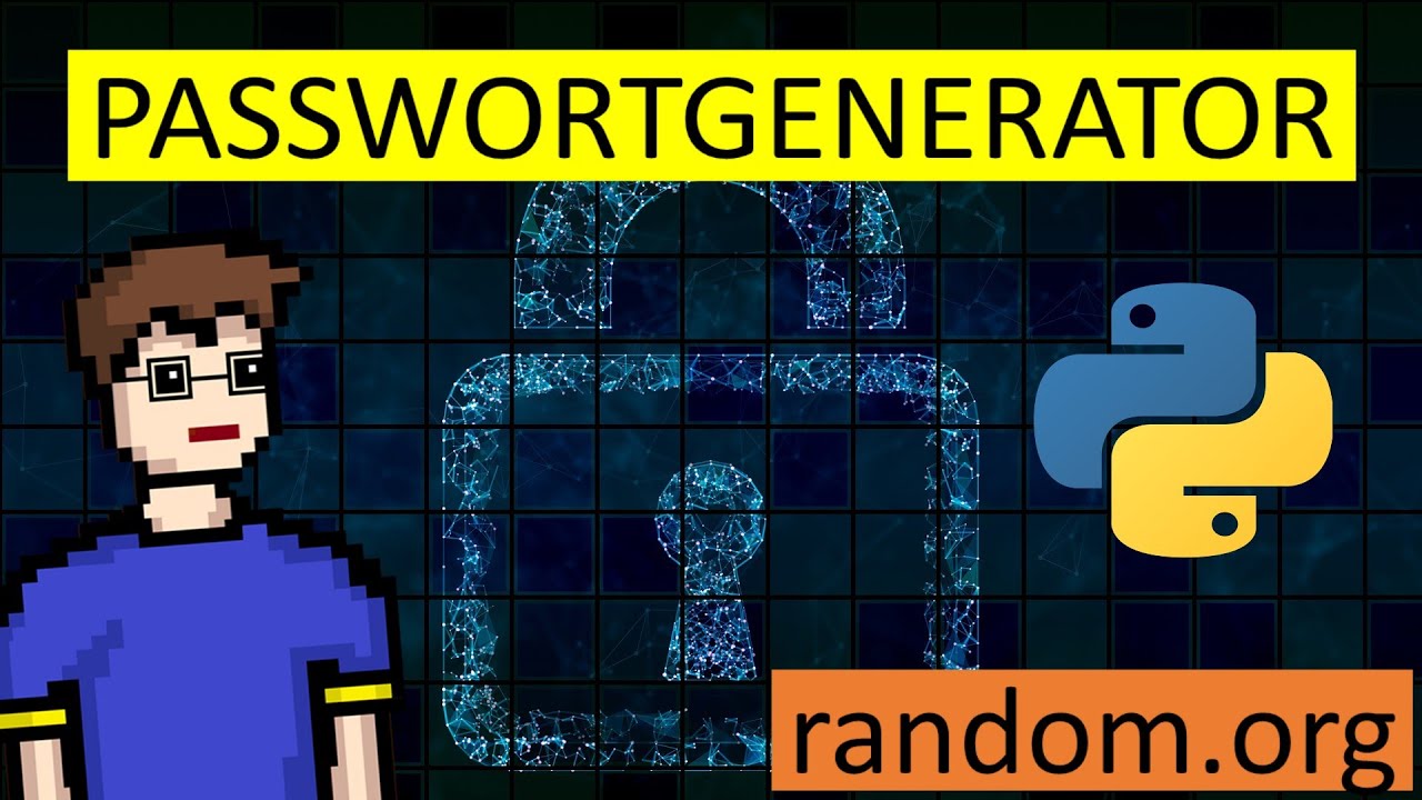 Ein effektiver (echt zufälliger) Passwortgenerator in Python | #Cybersicherheit