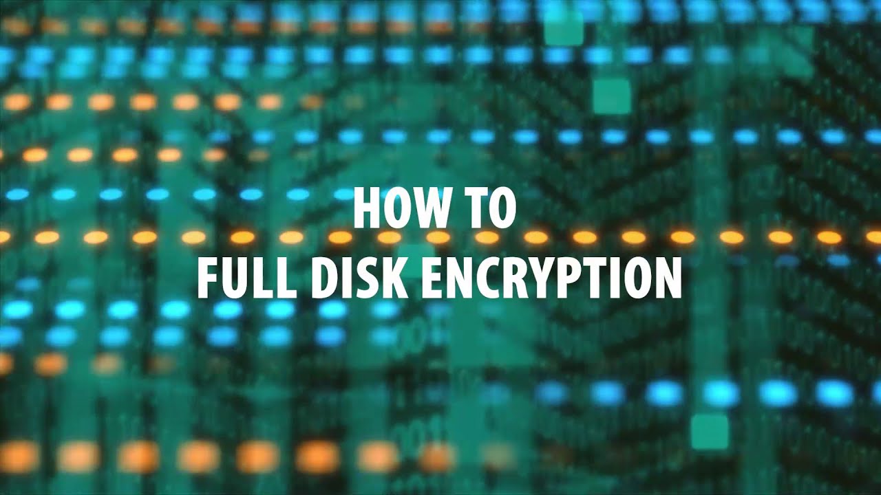 How to Enable Full Disk Encryption on Windows Devices