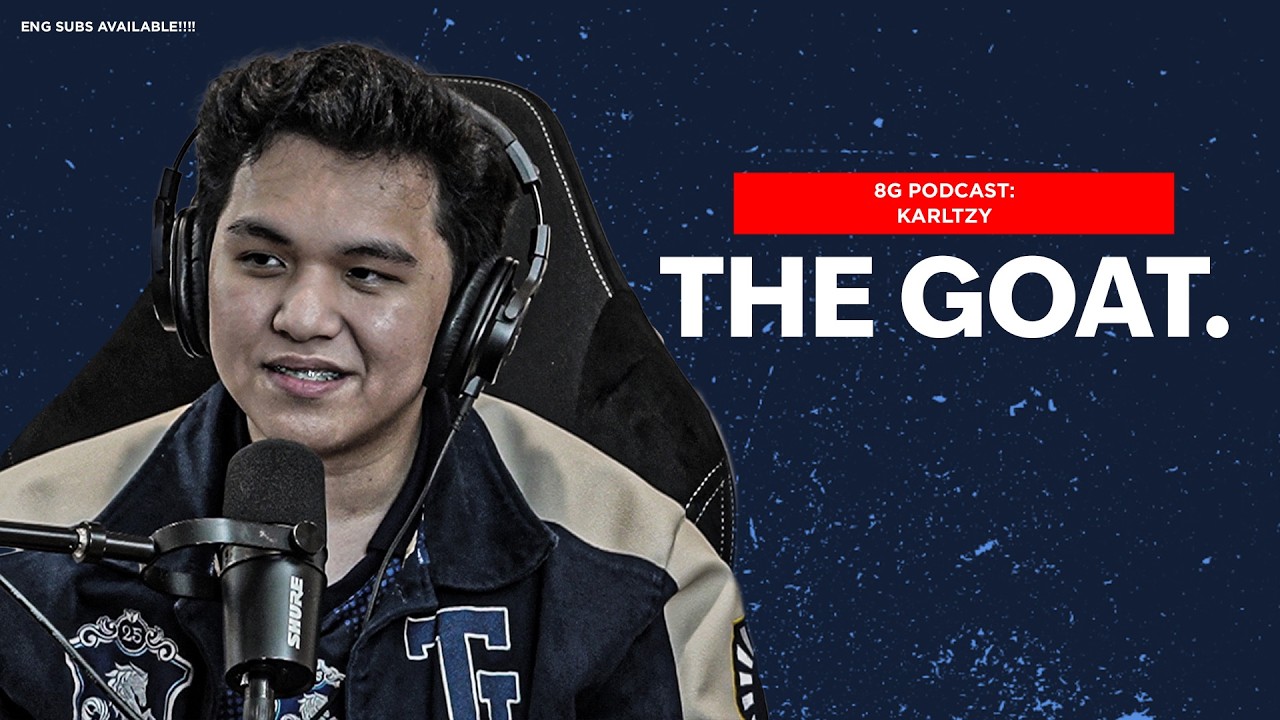 8G Podcast 095: Karltzy, the GOAT of MLBB 🎮 (ENG SUBS)