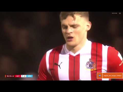 Regan LINNEY 29 debut for Altrincham Football Club / дебют Ригана Линни за "Алтринчем"