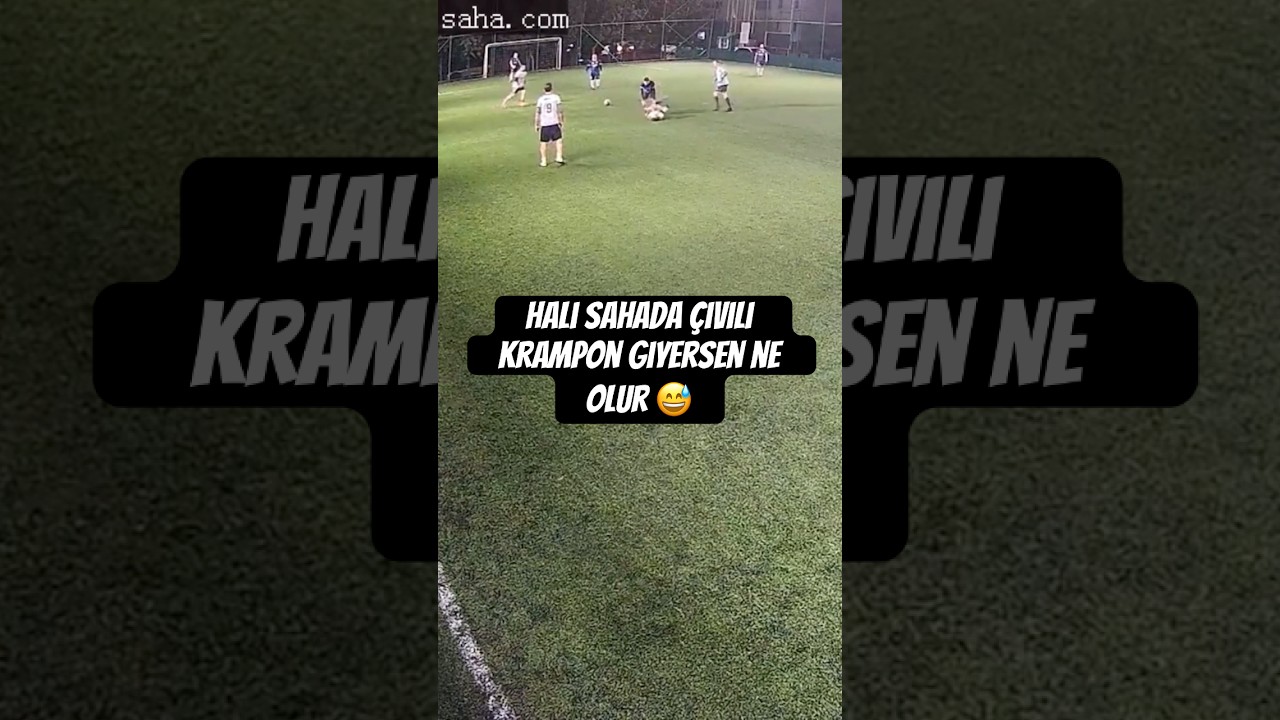 Çivili Krampon Giyen Arkadaşa Uyarı ⚽