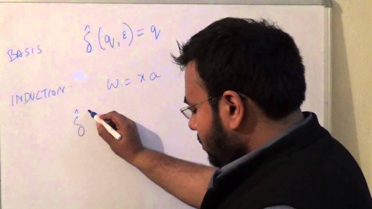 L3 Automata Theory: Extended Transition Function in Hindi