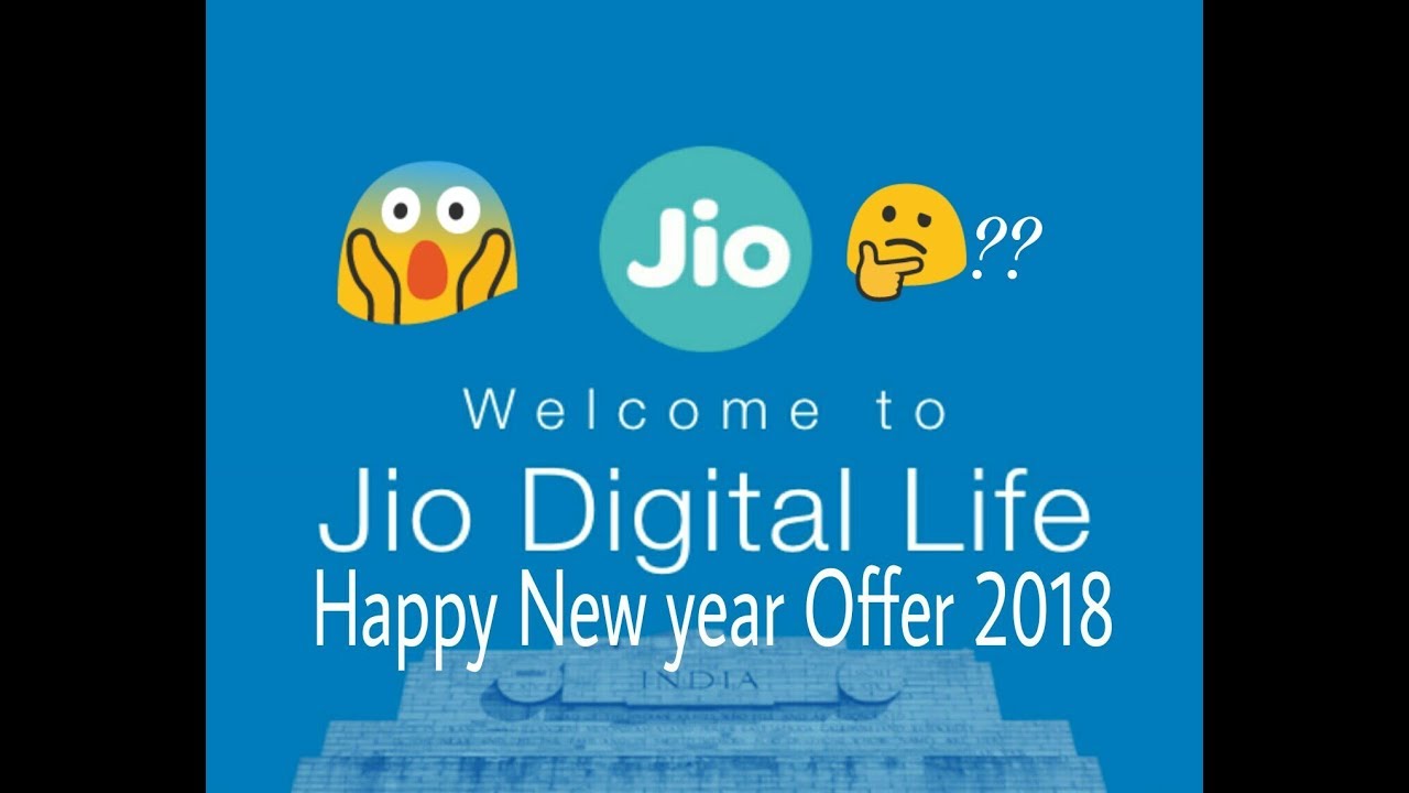 Jio New Year Offers 2018 🎉