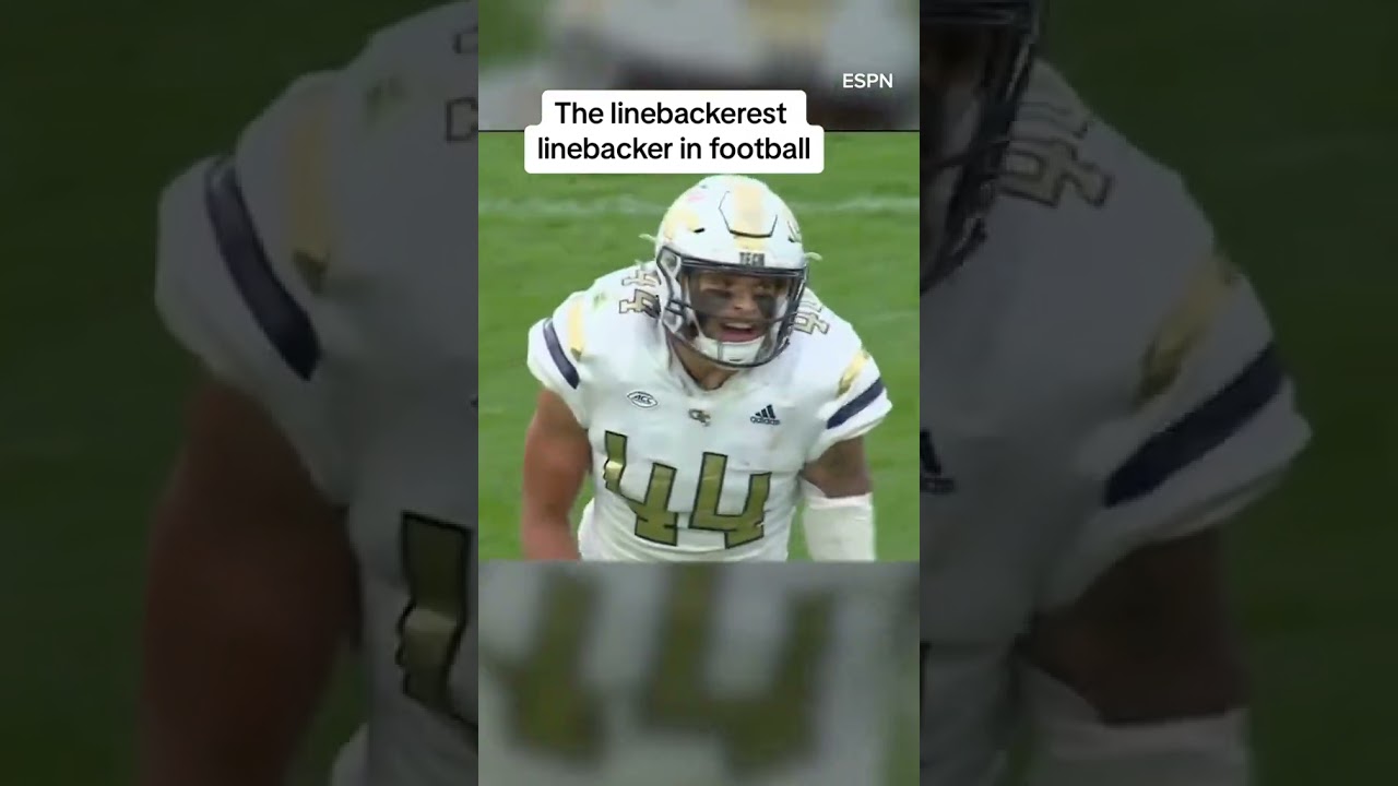Kyle Efford leads the nation in Linebackerness #shorts