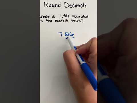 Rounding Decimals #shorts