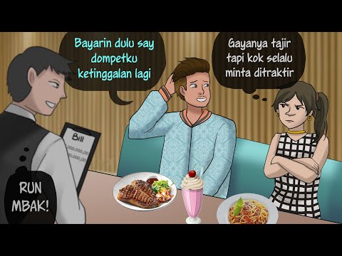Cowok No Money berburu Old Money | Kartun Drama, Animasi Drama