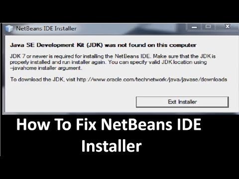 How To Fix NetBeans Installation Problem | How To Download JDK And Install