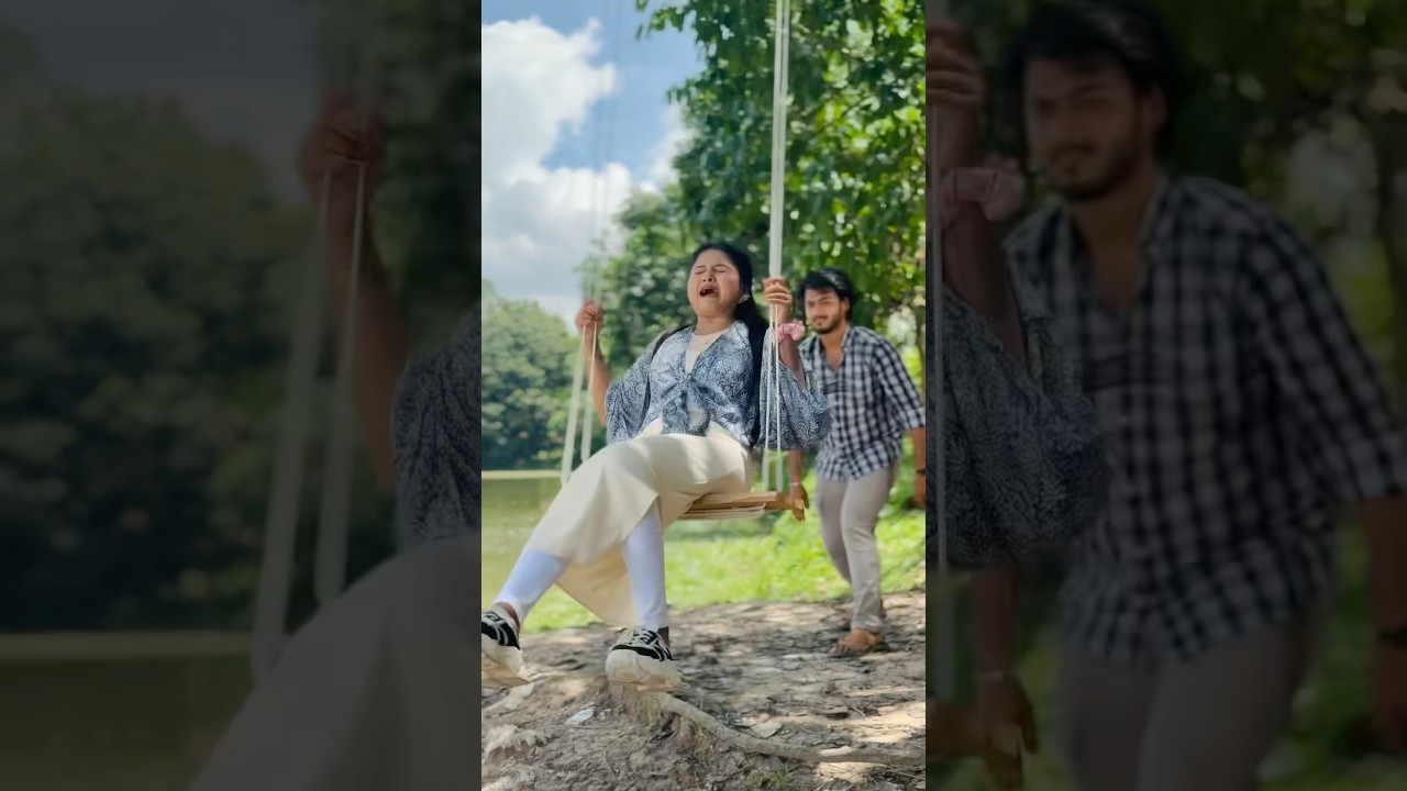 সাথি দোলনায় উঠেই কেঁদে ফেলল! 😂 | Prank King