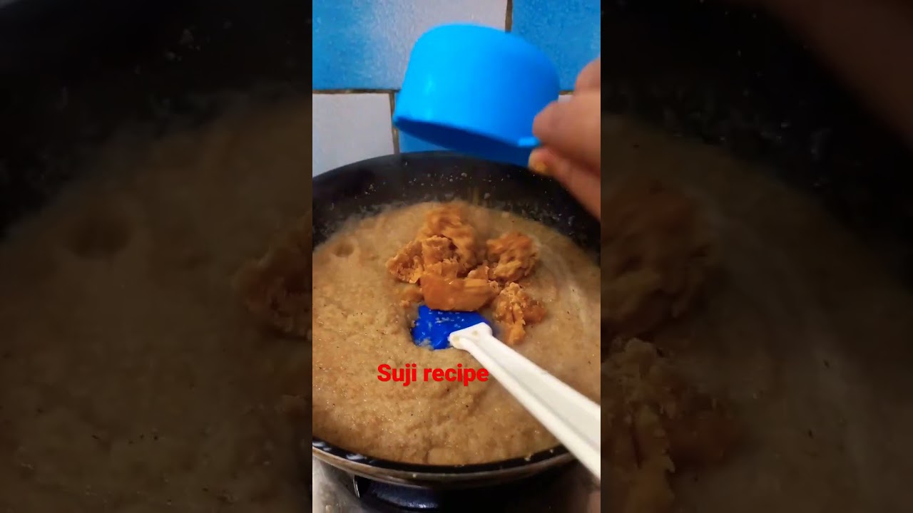 Simple Suji Gud Halwa Recipe 🍽️