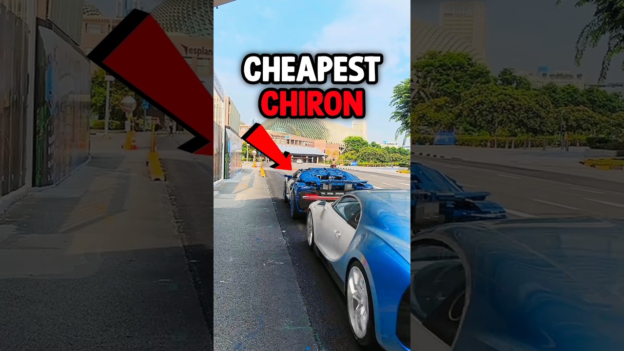 $300K LEGO Bugatti Chiron That Runs!🤯