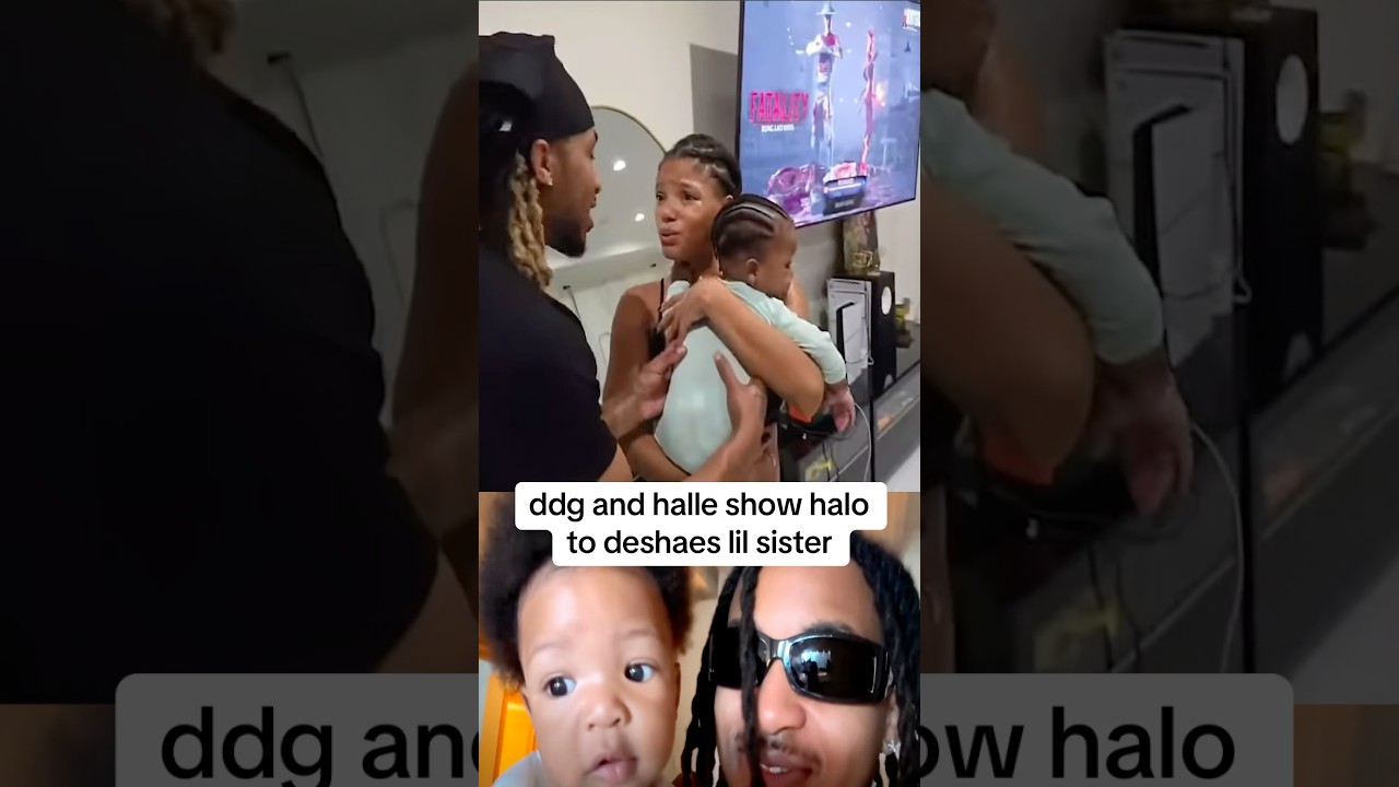 When DDG & Halle was together 😳😣 #ddg #halle #shorts #shortsfeed