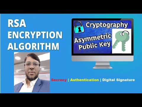 RSA Encryption Decryption | Public key | Asymmetric key | Cryptography | in Bangla by Aksadur Rahman