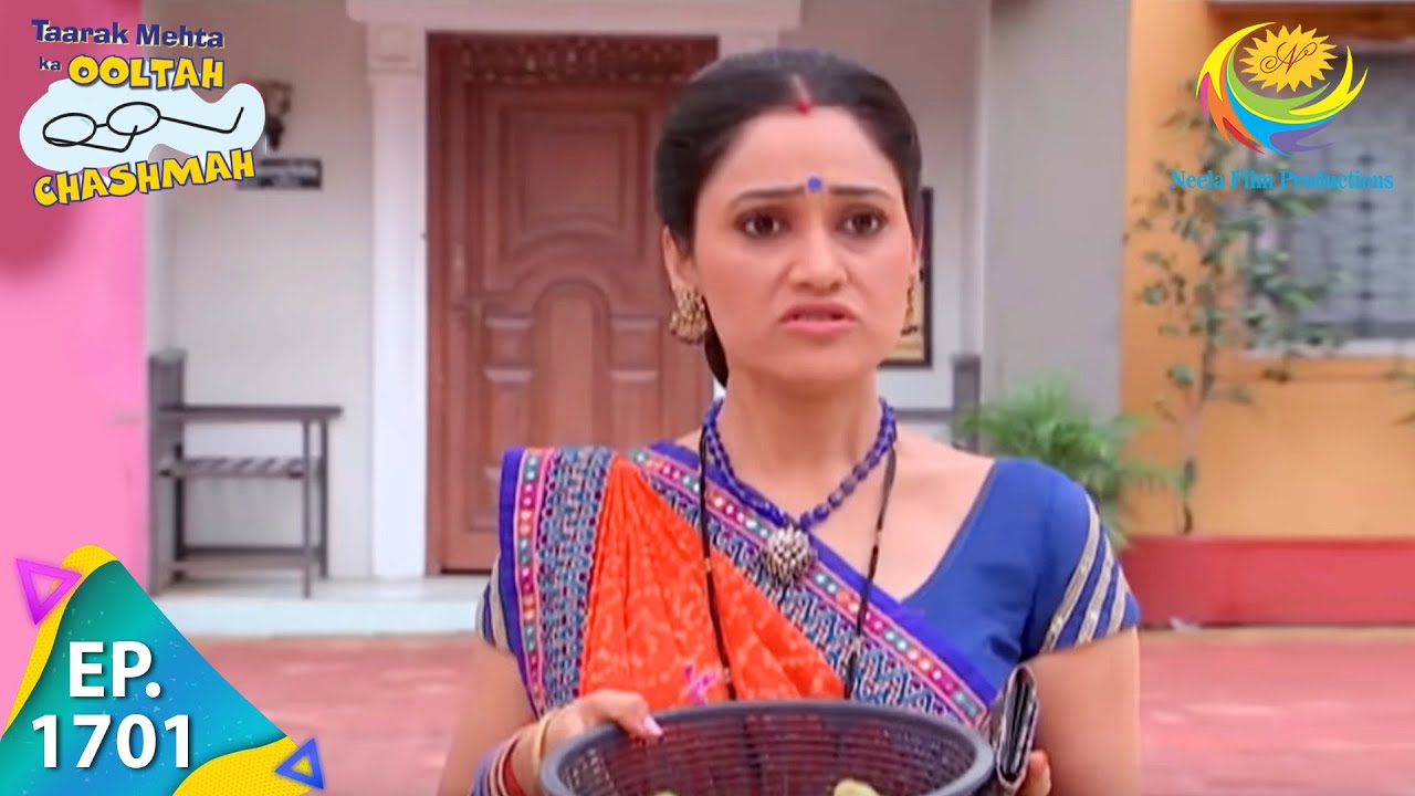 Taarak Mehta Ka Ooltah Chashmah Ep 1701 🎬