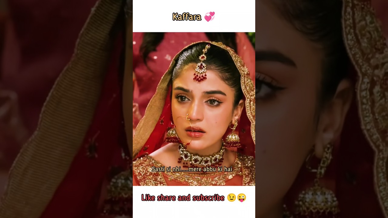 Kaffara Episode 46: Dramatic Wedding Slap 💥 | Ali Ansari & Laiba Khan