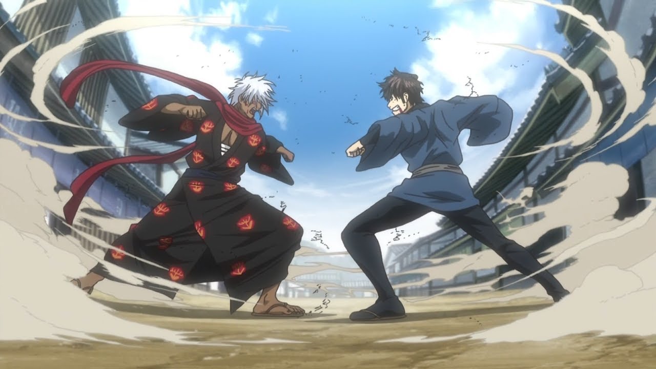 銀魂OP『SPYAIR - Samurai Heart (Some Like It Hot!!)』| 4 Devas of Kabuki District Episode 210-214