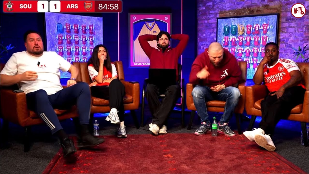 Southampton 2-1 Arsenal GOAL REACTIONS