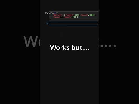 Did you know about THIS trick with Python dictionaries!? (tuples as keys) #python #programming