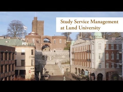 Study Service Management at Lund University π
