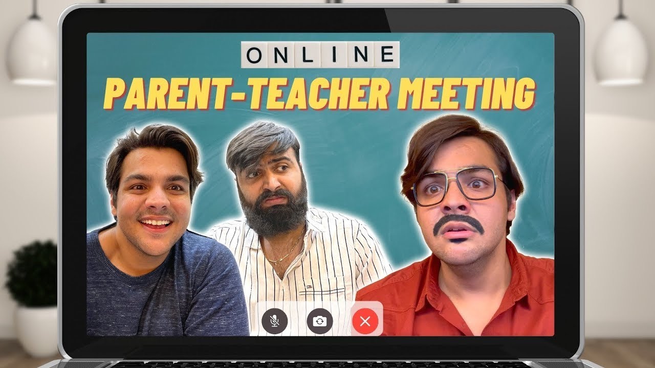 Ashish Chanchlani's Online Parent-Teacher Meeting Part 1 🎥