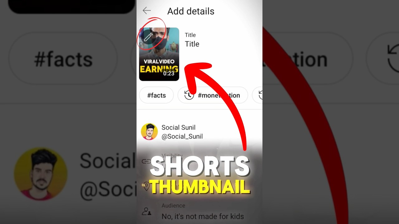 Create Eye-Catching Thumbnails for YouTube Shorts