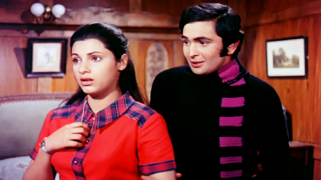 Hum Tum Ek Kamre Mein Band Ho | Classic 1973 Song by Lata Mangeshkar & Shailendra Singh 🎶
