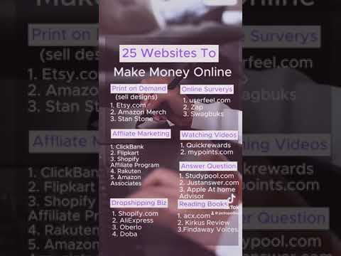 25 Websites to Make Money Online 💻