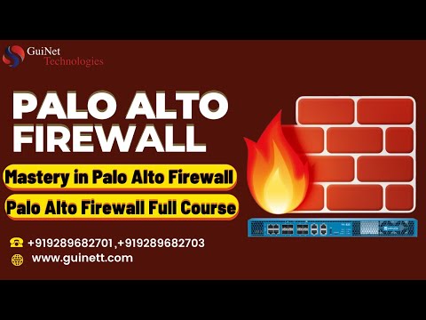 Mastery in Palo Alto Firewall Palo Alto Firewall Full Course