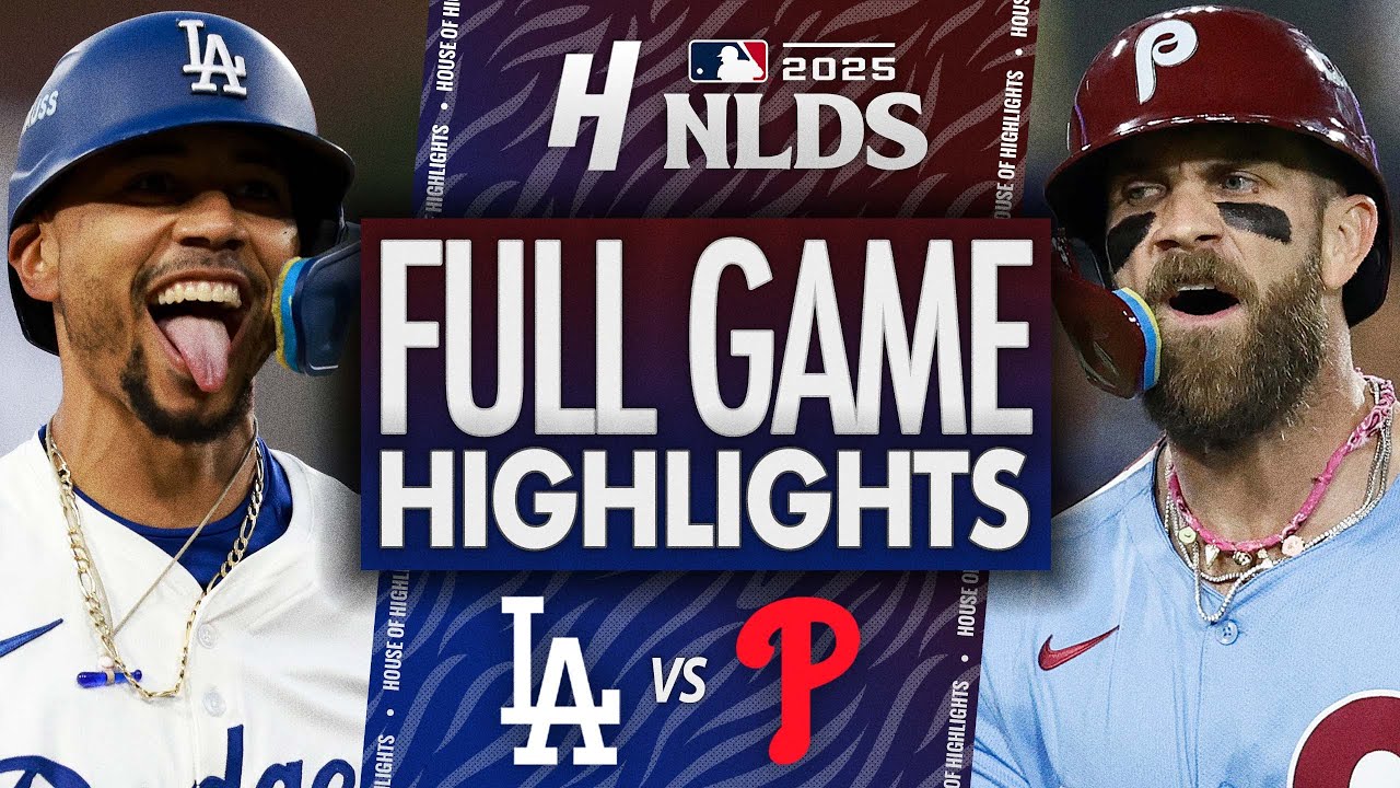 Dodgers vs Phillies Game 3 Highlights | 2025 MLB Playoffs 🏆