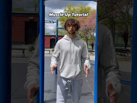 How to Muscle-Up In 3 easy steps‼️💪🏽 #calisthenics #muscleup