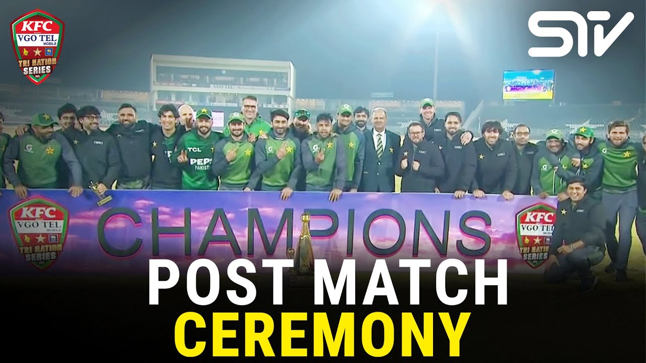 Pakistan vs Sri Lanka Final Ceremony | Tri Nation Series π
